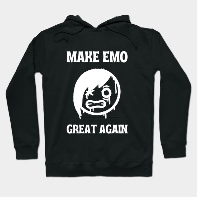 Make Emo Great Again Hoodie by orangedan